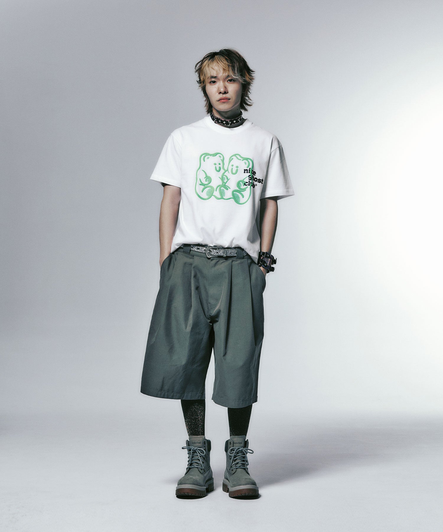 Nice Ghost Club Gummy Bear & Logo Tee