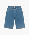 Marithé François Girbaud W LONG BERMUDA DENIM PANTS