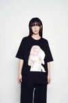 ADLV Baby Face White Bear Doll Sleeve T-Shirt