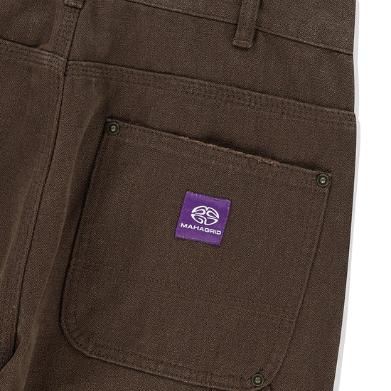 Mahagrid Double Knee Canvas Pant
