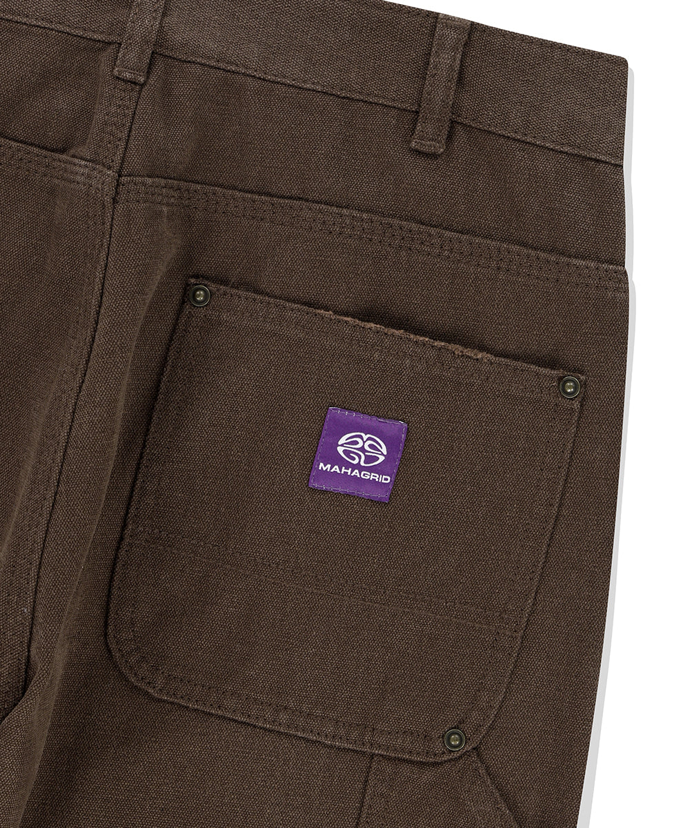 Mahagrid Double Knee Canvas Pant