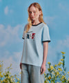 Marithé François Girbaud [MARITHE_DISNEY] MICKEY_FRENCH RINGER TEE light heather gray