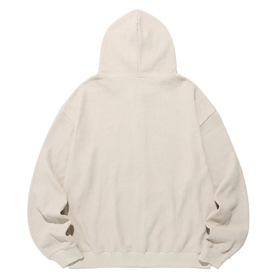 Nice Ghost Club The Girl Gang Waffle Hoodie Zip-Up