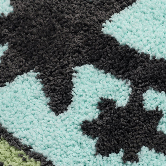 Nice Ghost Club 3Star Oval Rug Mat [Mix]