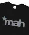 Mahagrid mah Cut Off Applique Tee [Black]