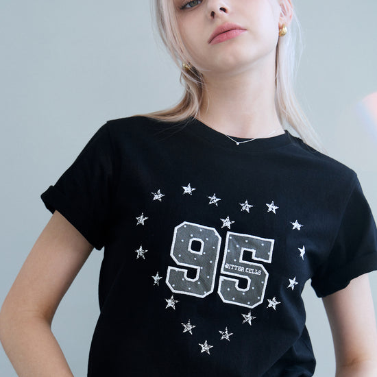 Bitter Cells Queenie Star Tee-Black