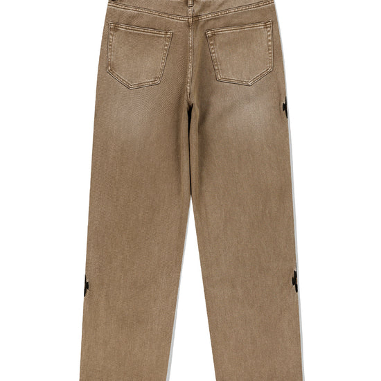 Mahagrid ORTEGA DENIM PANT [BROWN]