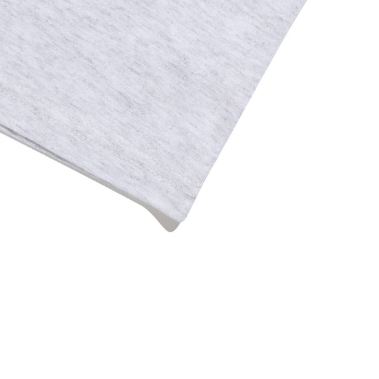 Nice Ghost Club 3star applique 3/4 sleeve tee[light grey]