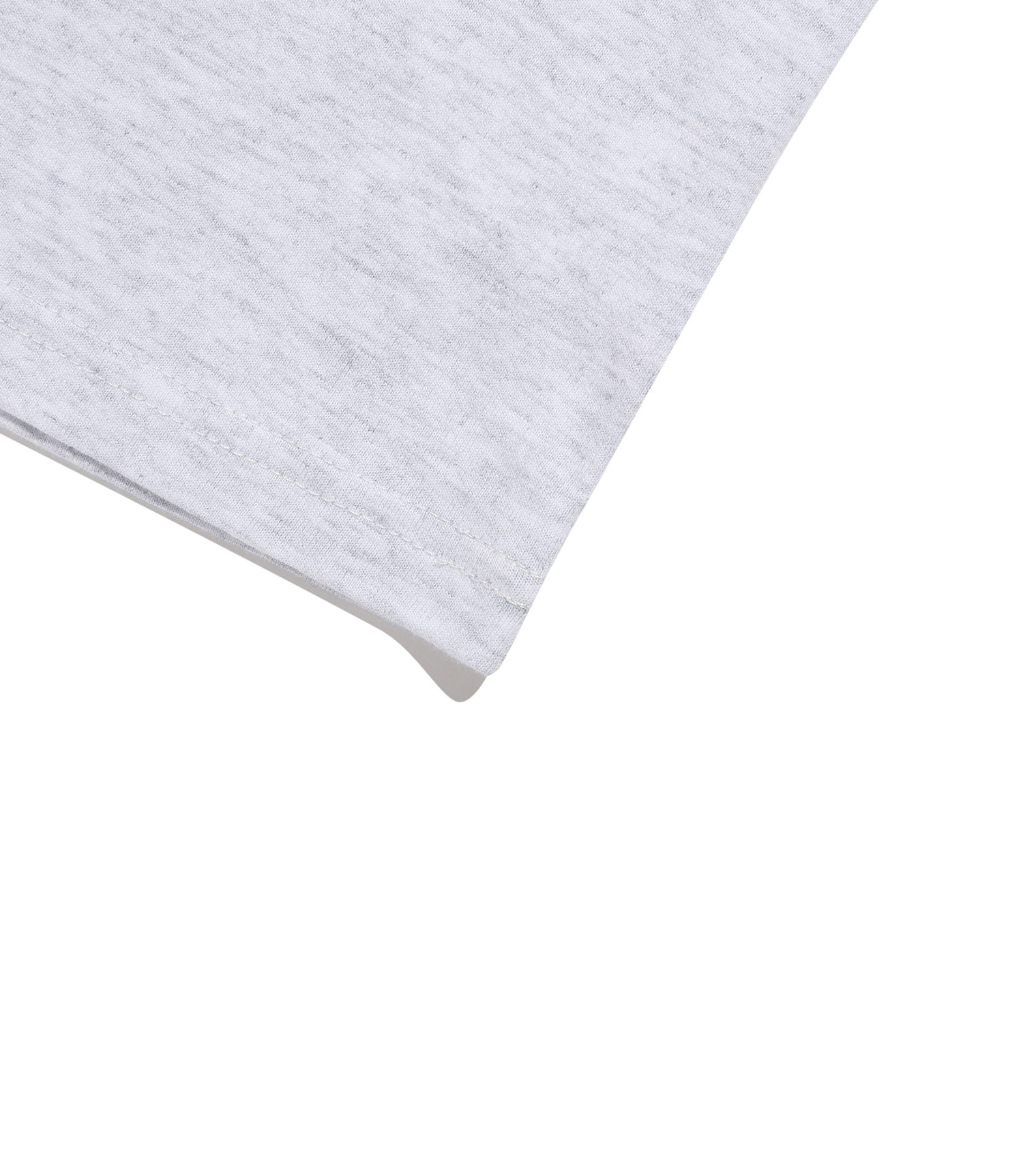 Nice Ghost Club 3star applique 3/4 sleeve tee[light grey]