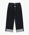 Marithé François Girbaud Kids Roll Up Denim Pants