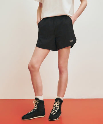 Marithé François Girbaud Marithé SPORT W DOUBLE-LAYER SHORTS black