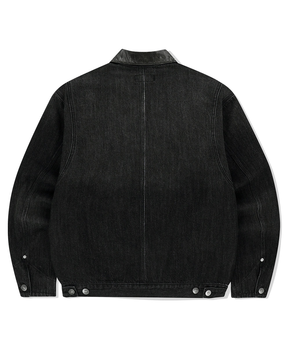 Mahagrid Dungaree Denim Jacket