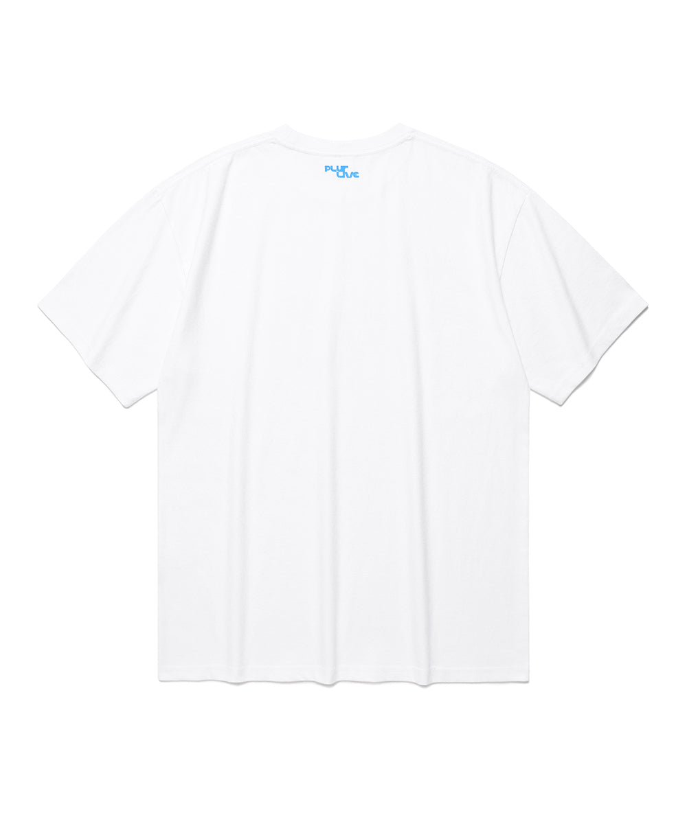 Cavish FLOW WEEK SHORT SLEEVE TEE [WHITE]