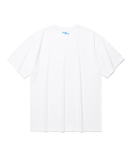 Cavish FLOW WEEK SHORT SLEEVE TEE [WHITE]