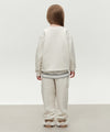Marithé François Girbaud Kids Doodle Classic Logo Sweatpants (Brushed) Oatmeal