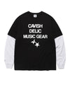 Cavish DELIC LAYERED LS TEE [BLACK]