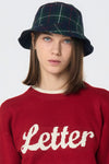 General Idea UNISEX Reversible Tartan Check Bucket Hat