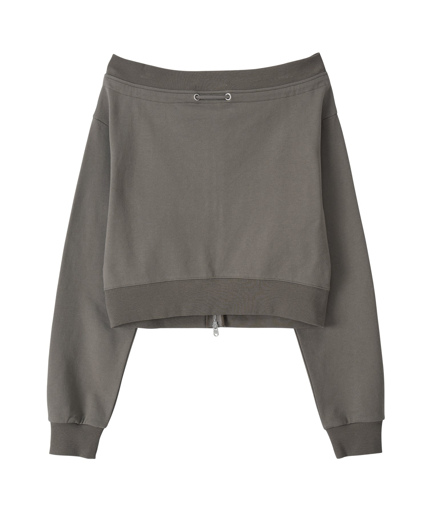 Bitter Cells Vera Off Shoulder Zip Up