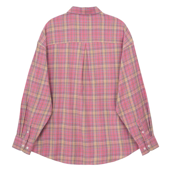 Bitter Cells Pop Overfit Check Shirt