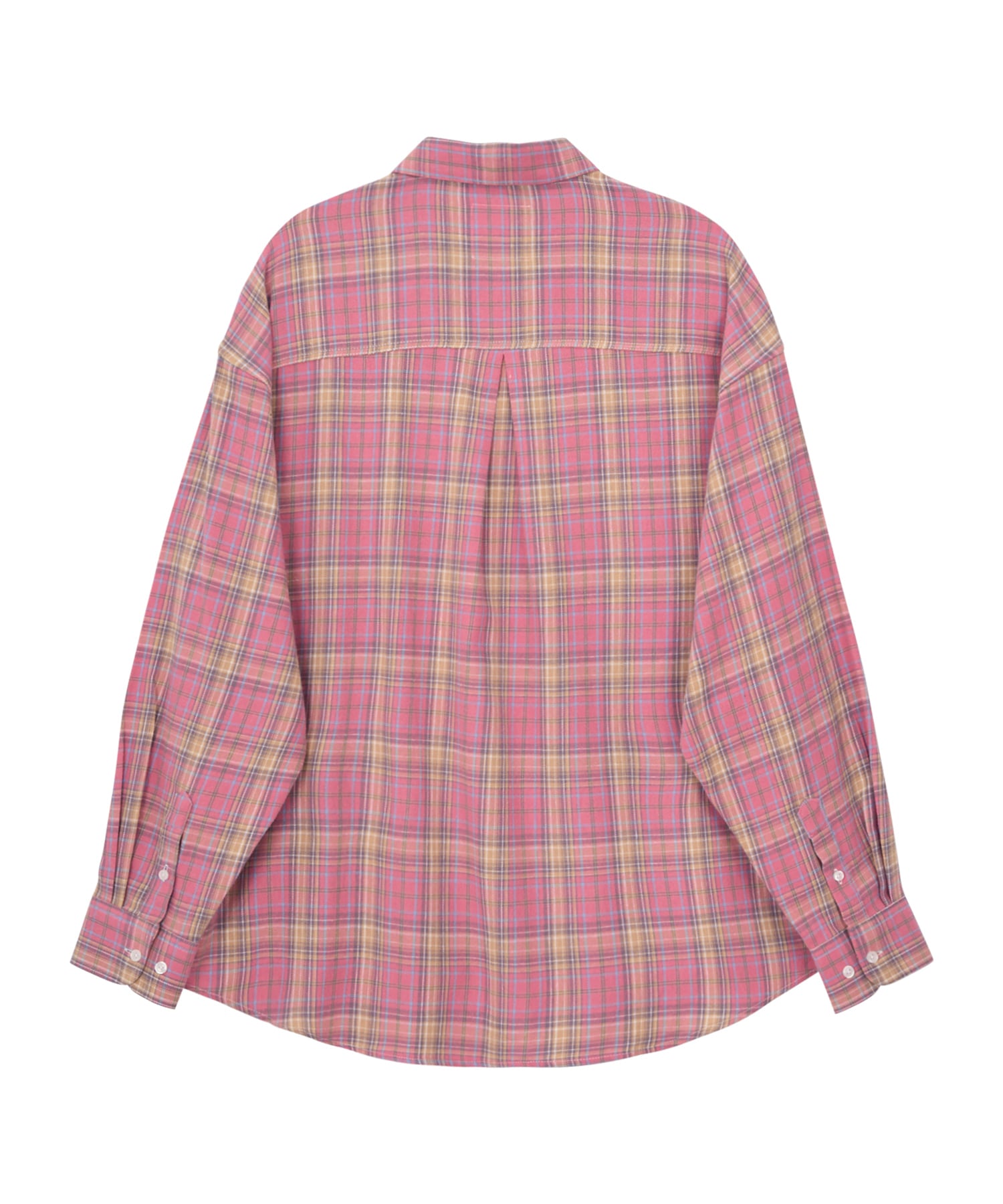 Bitter Cells Pop Overfit Check Shirt
