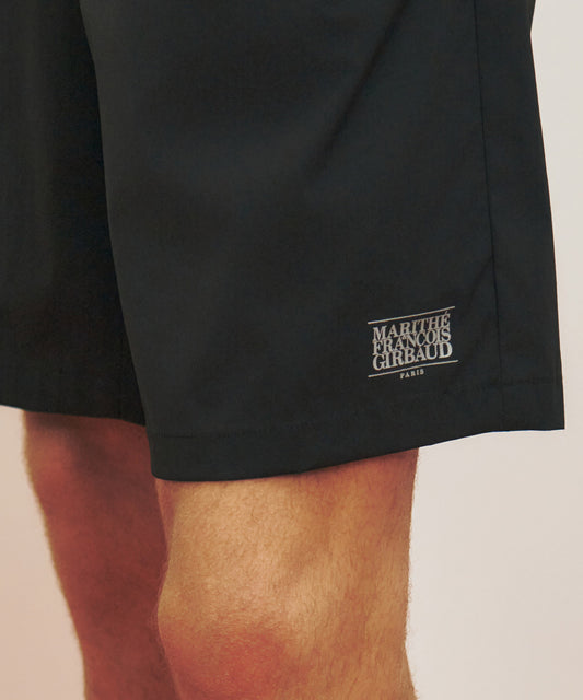 Marithé François Girbaud Marithé SPORT NYLON HALF PANTS black