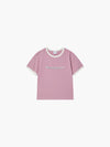 ADLV Kids Snake Initial Ringer Short Sleeve T-Shirt
