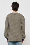 General Idea UNISEX Basic Stripe Long Sleeve Tee