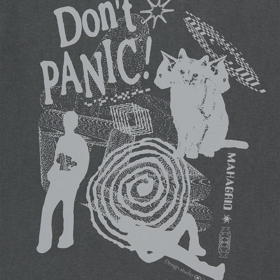 Mahagrid Don't Panic Pigment Raglan Tee