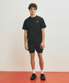 Marithé François Girbaud Marithé SPORT M DOUBLE-LAYER SHORTS BLACK