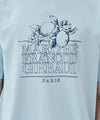 Marithé François Girbaud AEROCOOL LEMON CLASSIC LOGO TEE ice blue