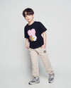 ADLV Kids Heart Line Friends Short Sleeve T-Shirt