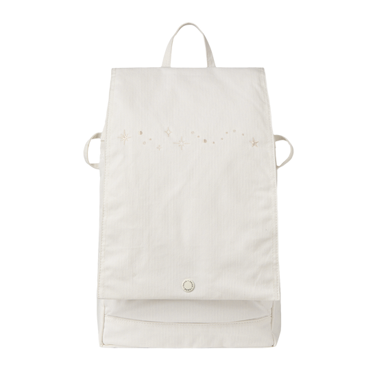 AEAE FLAP COVER BACKPACK [WHITE]