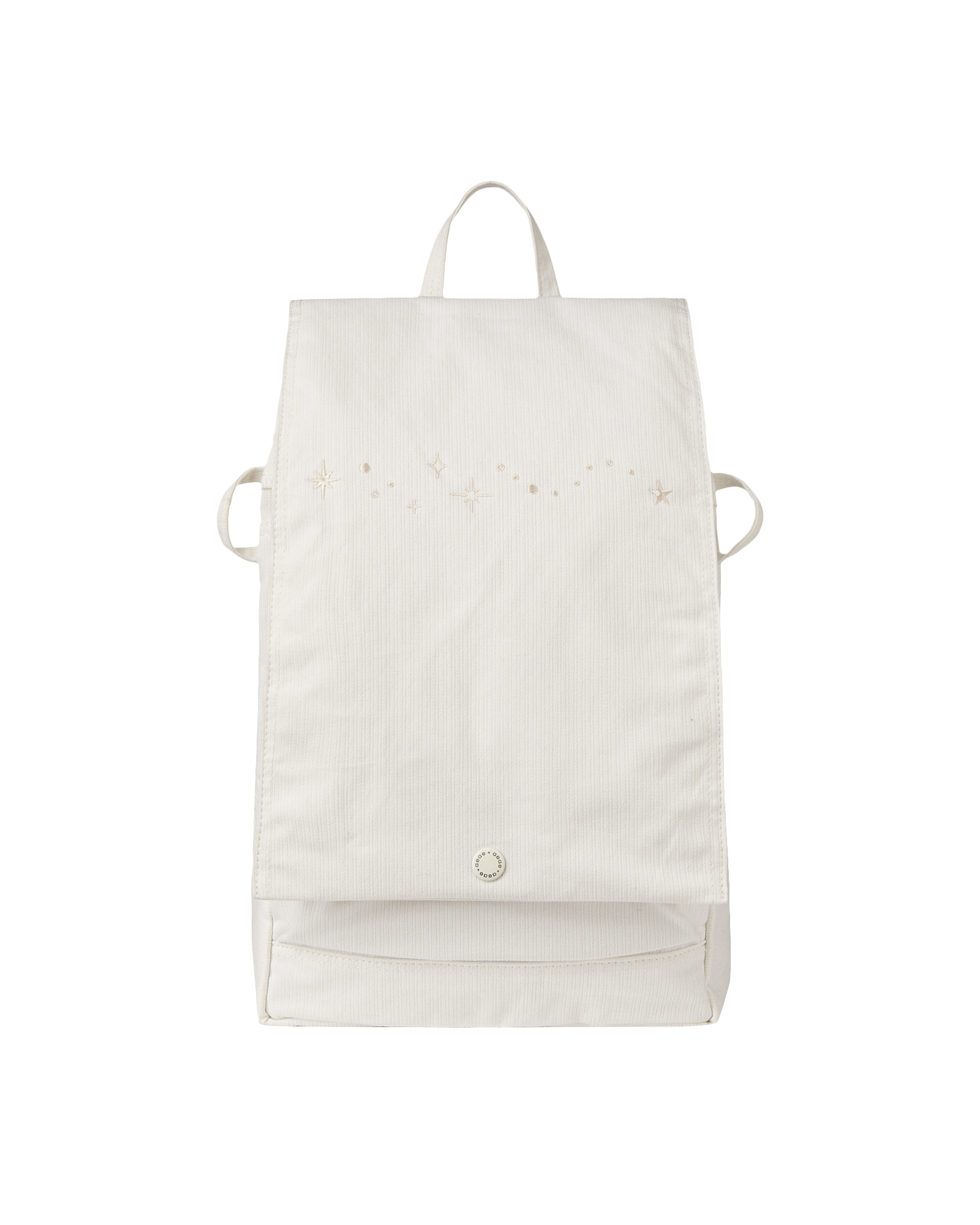 AEAE FLAP COVER BACKPACK [WHITE]