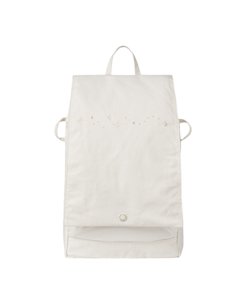AEAE FLAP COVER BACKPACK [WHITE]