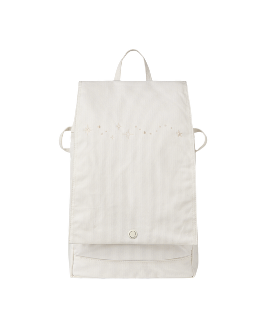 AEAE FLAP COVER BACKPACK [WHITE]
