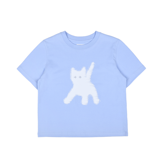 AEAE Flashed Cats Eye Crop T-Shirt