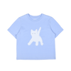 AEAE Flashed Cats Eye Crop T-Shirt