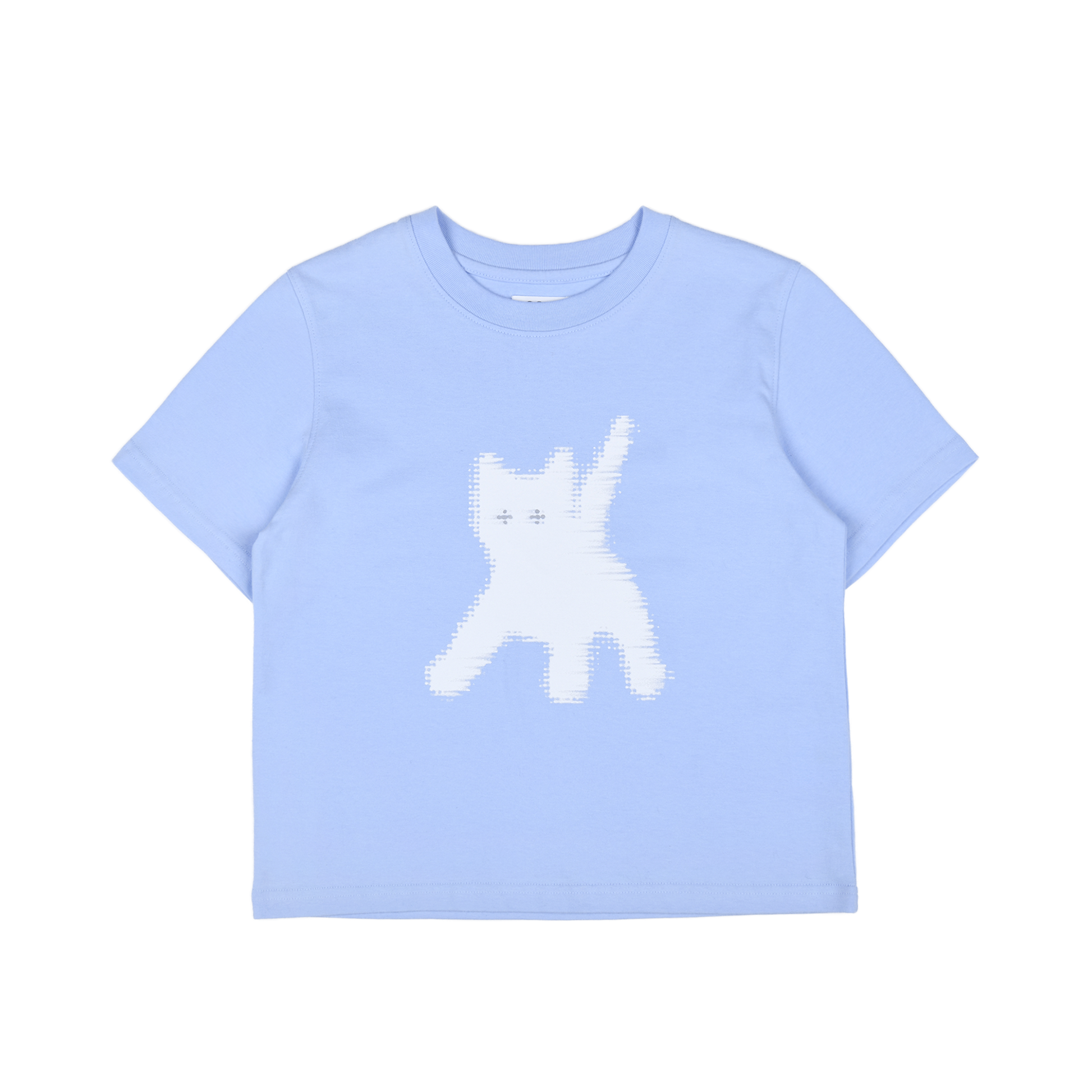 AEAE Flashed Cats Eye Crop T-Shirt