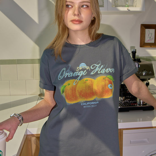 Bitter Cells Sunset Orange Tee