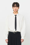 General Idea UNISEX Neo-Classic Poplin Shirt [WHITE]