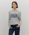 Marithé François Girbaud Boucle Classic Logo Knit Pullover