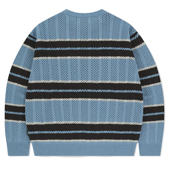 Mahagrid Mesh Stripe Knit