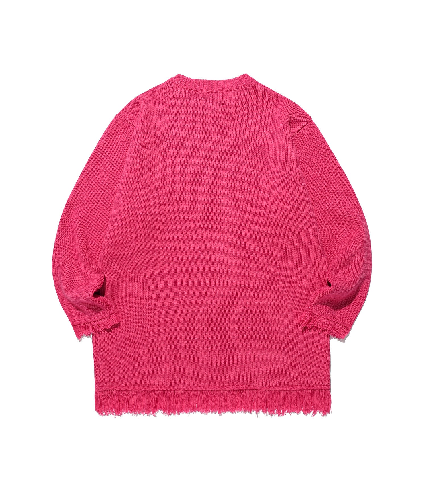 Nice Ghost Club Girl Gang Eyes Fringed Knit