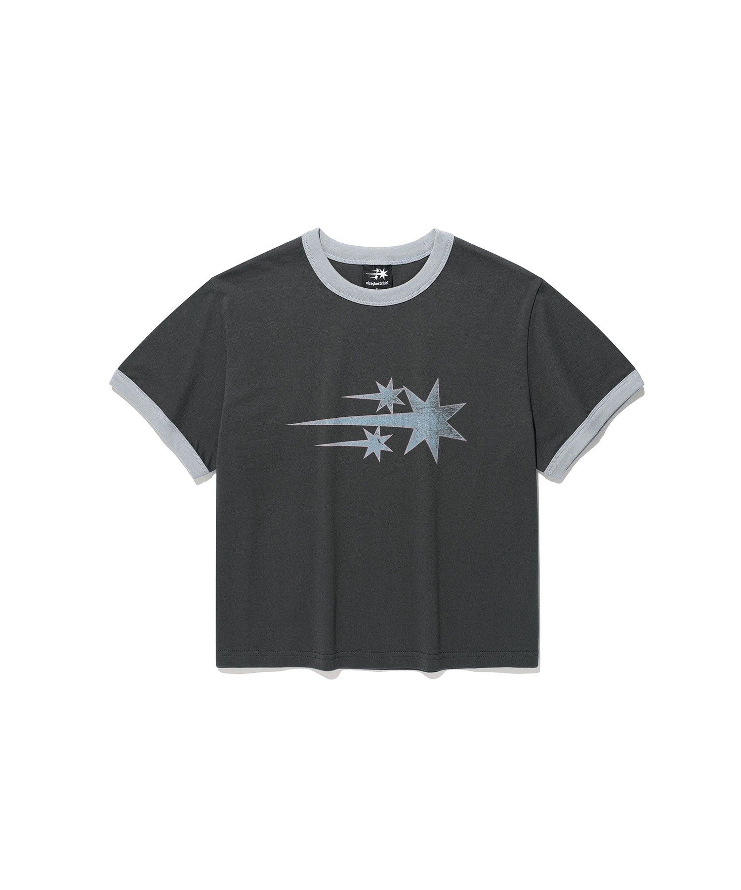 Nice Ghost Club Vintage 3 Star Basic Ringer Tee
