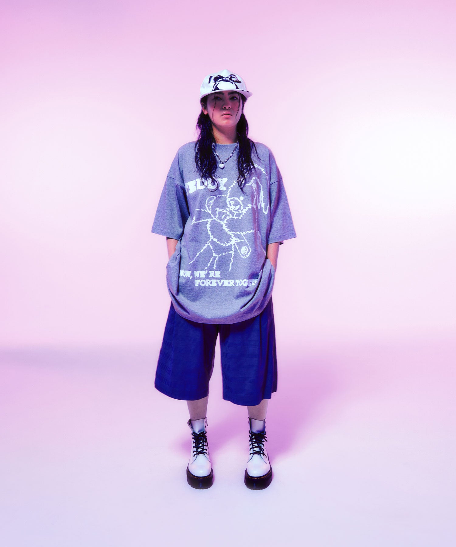 Nice Ghost Club Big Big Tee [Grey]