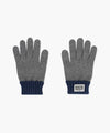 Marithé François Girbaud Kids Classic Logo Knit Glove Heather Gray