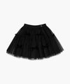 Marithé François Girbaud Kids W Ribbon Tutu Skirt Black