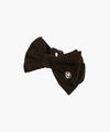 Marithé François Girbaud Circle Logo Velvet Hair Clip