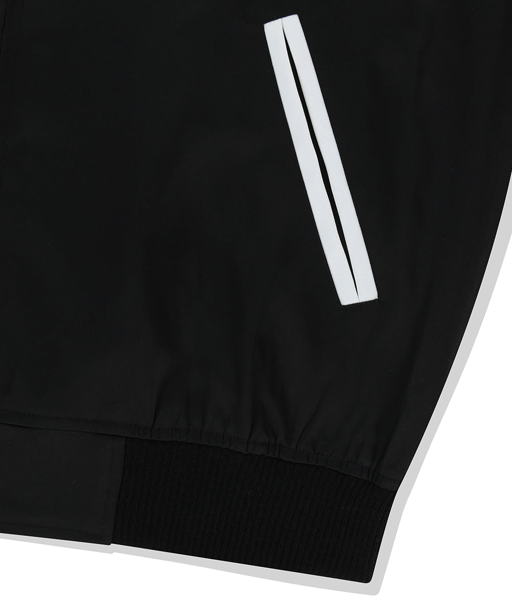 Mahagrid Rope Logo Satin Jacket