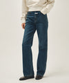 Marithé François Girbaud W HIGH STRAIGHT DENIM PANTS
